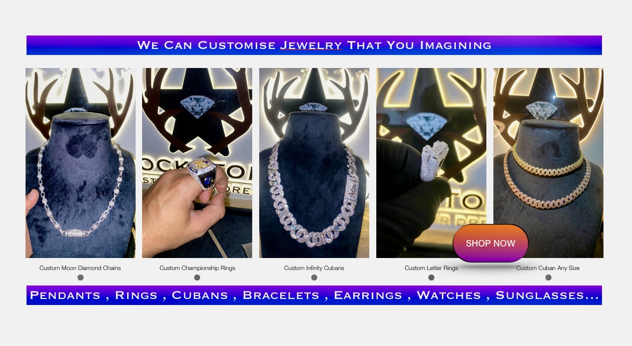 Iced Out Moissanite Watches