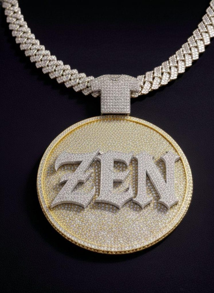 Custom Zen Pendant Design 