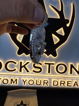 Arsenal Diamond Pendant , Hip Hop Stunning Diamond Pendant 0