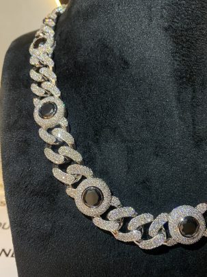 Iced Out Cuban Chain 24inch 5