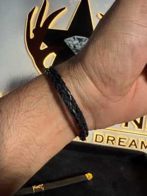 Medusa Leather Bracelet For Men And Women 0