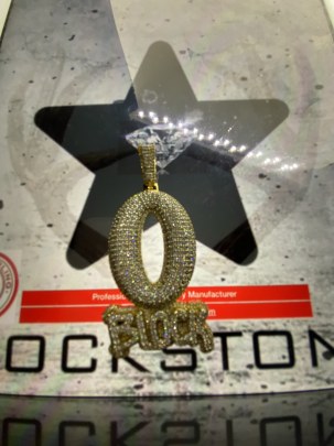 Oblock Diamond Pendant , Hiphop Diamond Pendant , Kingvon's Oblock Pendant 0