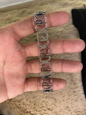 Solid PX Letter Bracelet 1